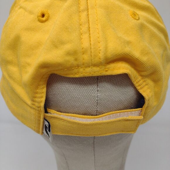Louisville Slugger 125 Mens Strapback Hat Yellow Adjustable Embroidered Logo - Picture 8 of 11